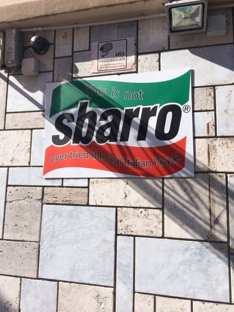 Not Sbarro